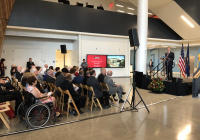September 12, 2019: Dedication of new Charles Library at Temple University.