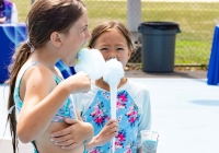 July 30, 2024: Sen. Tartaglione distributed hundreds of free bookbags, as well as hot dogs, cotton candy and drinks,  to young students in Bridesburg yesterday during the first in her series of Community Days across the 2nd District.