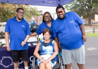 July 30, 2024: Sen. Tartaglione distributed hundreds of free bookbags, as well as hot dogs, cotton candy and drinks,  to young students in Bridesburg yesterday during the first in her series of Community Days across the 2nd District.