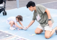 July 30, 2024: Sen. Tartaglione distributed hundreds of free bookbags, as well as hot dogs, cotton candy and drinks,  to young students in Bridesburg yesterday during the first in her series of Community Days across the 2nd District.