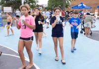 July 30, 2024: Sen. Tartaglione distributed hundreds of free bookbags, as well as hot dogs, cotton candy and drinks,  to young students in Bridesburg yesterday during the first in her series of Community Days across the 2nd District.