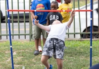 July 30, 2024: Sen. Tartaglione distributed hundreds of free bookbags, as well as hot dogs, cotton candy and drinks,  to young students in Bridesburg yesterday during the first in her series of Community Days across the 2nd District.