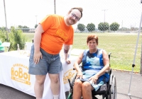 July 30, 2024: Sen. Tartaglione distributed hundreds of free bookbags, as well as hot dogs, cotton candy and drinks,  to young students in Bridesburg yesterday during the first in her series of Community Days across the 2nd District.