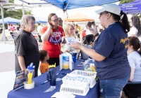 July 30, 2024: Sen. Tartaglione distributed hundreds of free bookbags, as well as hot dogs, cotton candy and drinks,  to young students in Bridesburg yesterday during the first in her series of Community Days across the 2nd District.