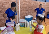 July 31, 2025: State Christine Tartaglione host a community picnic and backpack giveaway at Mayfair Recreation Center.