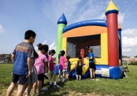 July 31, 2025: State Christine Tartaglione host a community picnic and backpack giveaway at Mayfair Recreation Center.