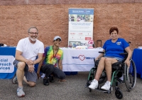 July 31, 2025: State Christine Tartaglione host a community picnic and backpack giveaway at Mayfair Recreation Center.