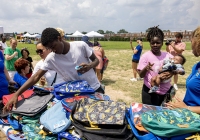 July 31, 2025: State Christine Tartaglione host a community picnic and backpack giveaway today at Mayfair Recreation Center.