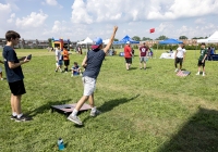 July 31, 2025: State Christine Tartaglione host a community picnic and backpack giveaway today at Mayfair Recreation Center.