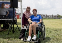 July 31, 2025: State Christine Tartaglione host a community picnic and backpack giveaway at Mayfair Recreation Center.
