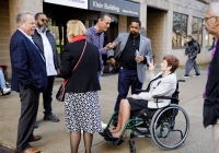 March 18, 2022 – Senator Christine Tartaglione (D-2) was joined by Senator Sharif Street (D-3) and Representative Stephen Kinsey (D-201) to present officials from Einstein Health Network with a $1 million mock check to expand the Emergency Department at Einstein Medical Center Philadelphia.