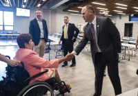 September 21, 2023: Sens. Tartaglione, Kane and Kearney visited the IBEW Local 126 Training and Safety Center in Worcester Township, Montgomery County today for a tour of the facility and a discussion of the future of broadband and employment training in Pennsylvania.