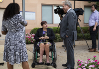 State Senator Christine Tartaglione (D-2nd District) was joined by state Senator Art Haywood (D-4th District) today at MossRehab/Einstein Medical Center-Elkins Park to present a $1 million redevelopment grant to support the expansion of Moss’ Brain Injury Rehabilitation Center.