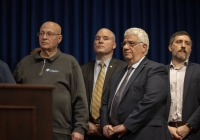 February 5, 2024: Senator Tartaglione joined hundreds of Pennsylvania union representatives and elected officials in a significant gathering to advocate for state-wide workplace safety standards. 