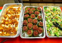 October 11, 2019:  State Senator Christine Tartaglione and state Representative Angel Cruz battled to a split decision in their cook-off at Ronald McDonald House in North Philadelphia.