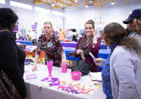 October 3, 2019:  Hundreds of Northeast Philadelphia-area senior citizens and their caregivers joined State Senator Christine M. Tartaglione for her Senior Expo today as she brought the annual event series to the Lawncrest Recreation Center for the first time in its more than 20-year history. Eager attendees collected valuable information from more than 50 vendors about topics ranging from health care to financial services to crime prevention.