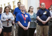 May 9, 2023: Sens. Costa and Tartaglione participated in the Special Olympics Unified Government Bocce Challenge tonight in the East Wing Rotunda. The annual event, which pulls together student athletes, Special Olympians and government officials as teammates, had been on hiatus since 2019.