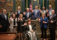 January 3, 2023: Pennsylvania Senator Christine M. Tartaglione was sworn into her eighth term serving as the Pennsylvania Senator from the 2nd District which includes portions of Philadelphia.