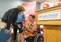 June 7, 2024: Senator Tartaglione attends the Temple Heath ribbon cutting for the expansion to the emergency department.