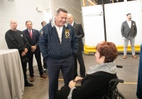 April 19, 2022: Sen. Tartaglione participated in the launch ceremony for Union Forge, a union-made and union-transported premium vodka now being distilled in Philadelphia by historic Charles Jacquin et Cie.