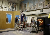 May 2, 2022: Senator Tartaglione Tours Walnut Street Theatre Scenery Shop.